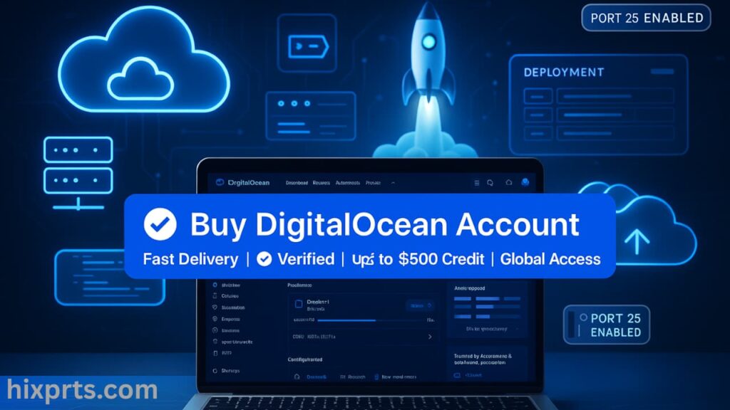 Buy DigitalOcean Account
